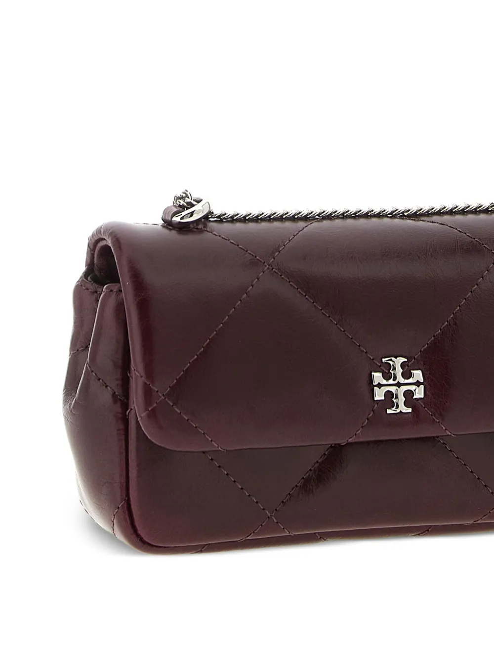 Tory Burch mini Kira Diamond cross body bag Rood