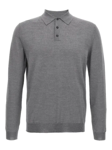 Zanone long-cuffed polo shirt