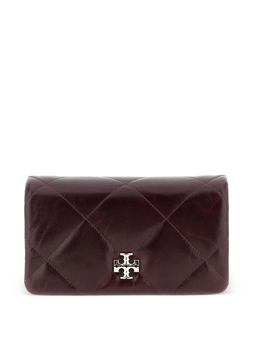 Tory Burch Kira Diamond leather cross body bag Rood