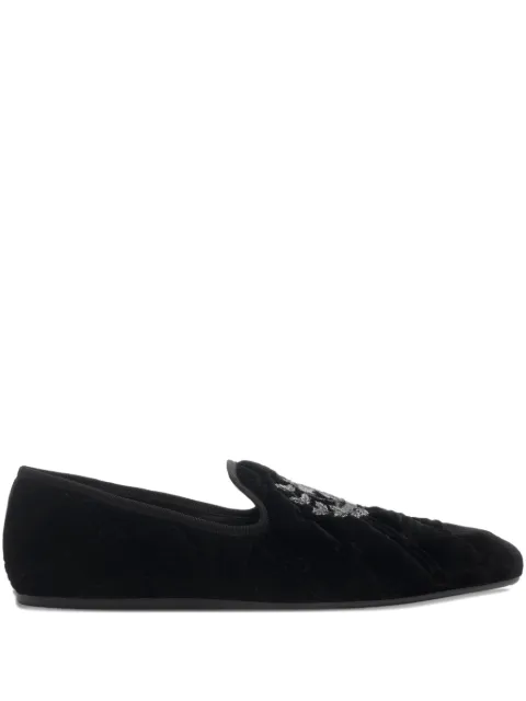 Burberry Estate quilted crest loafers