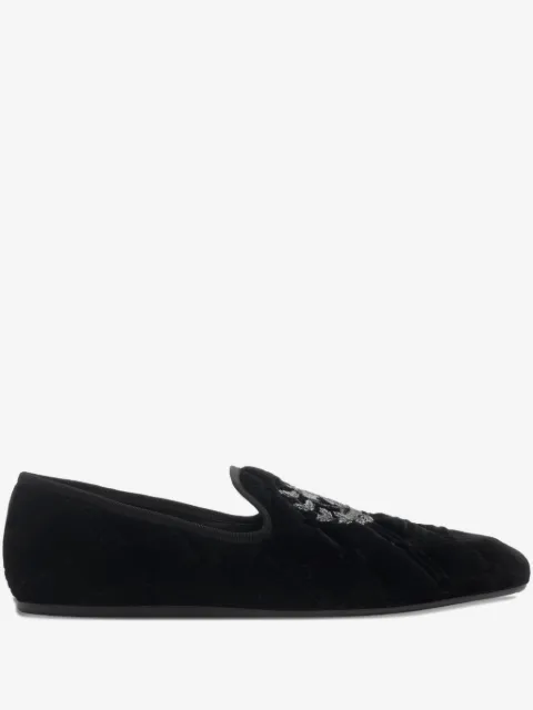 Burberry Estate quilted crest loafers