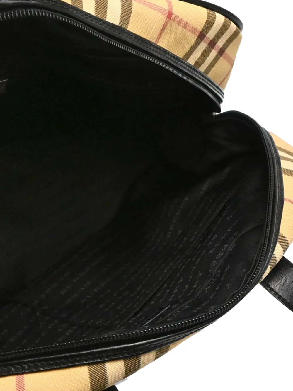 Burberry Pre-Owned 1990-2000s Vintage Check Pattern Duffle Bag