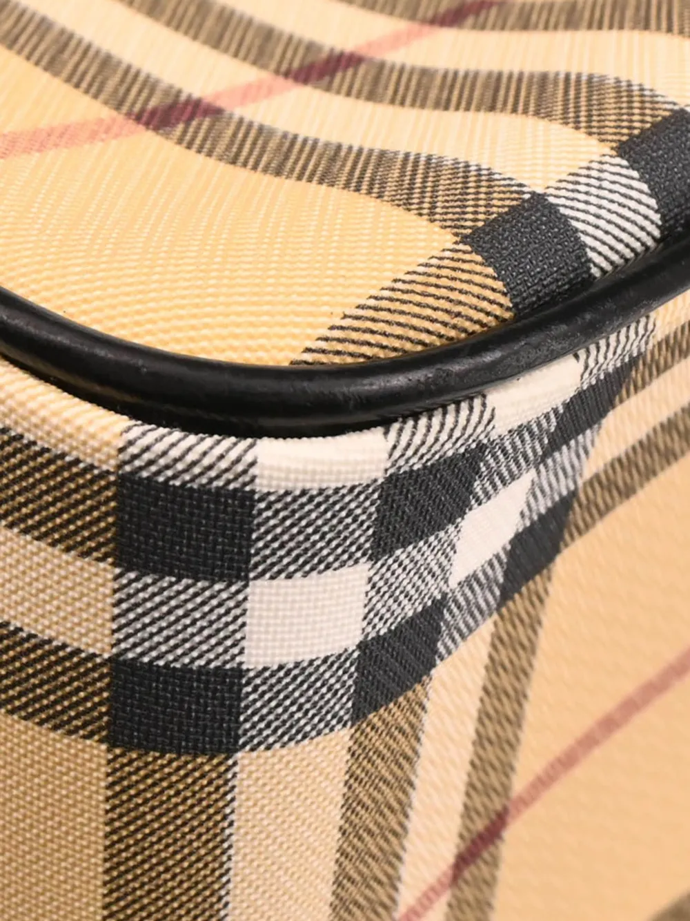 Burberry Pre-Owned 1990-2000s Vintage Check Pattern Duffle Bag