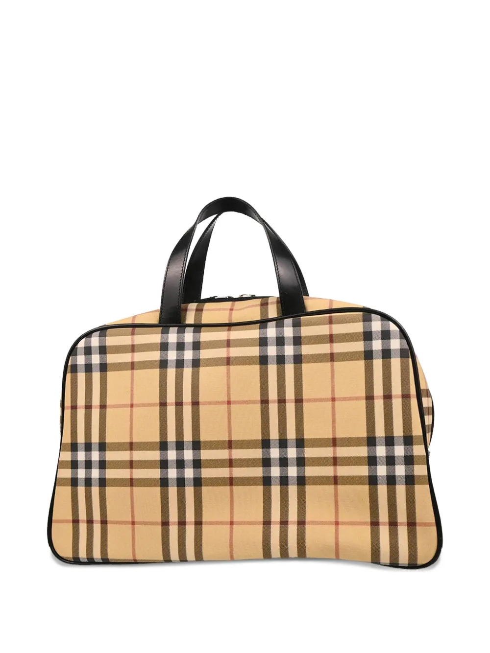 Burberry Pre-Owned 1990-2000s Vintage Check pattern duffle bag | Pre-Owned | Image 2