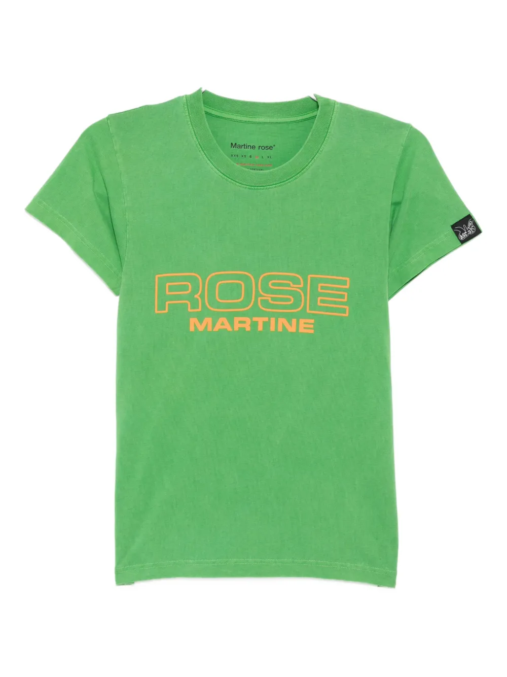 Martine Rose T-shirt Shrunken - Verde
