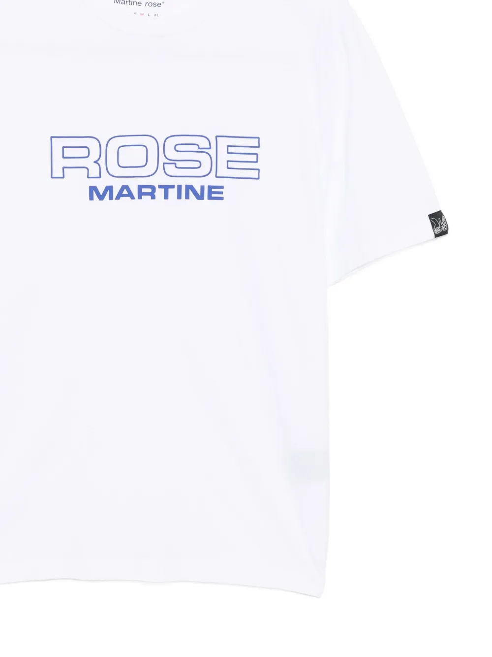 Martine Rose Klassiek T-shirt Wit