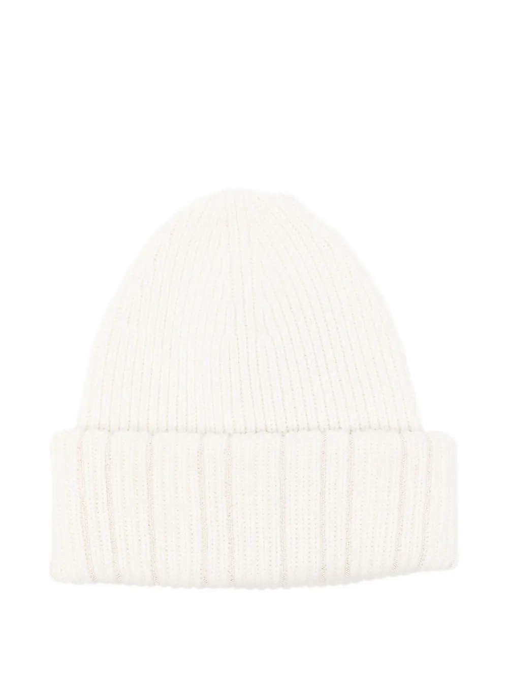 Fabiana Filippi ribbed-knit beanie Beige