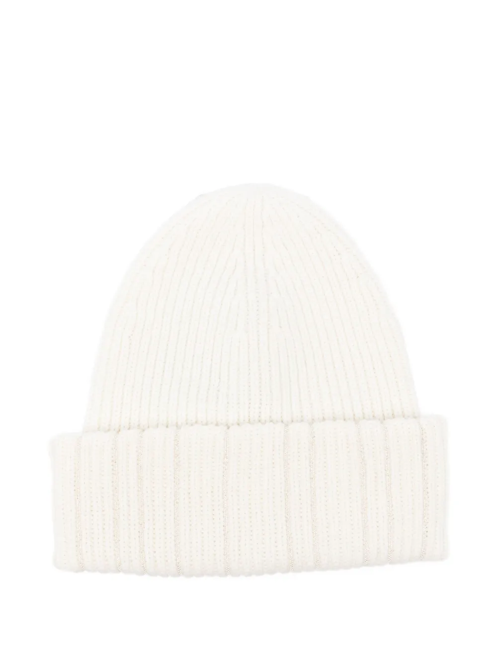Fabiana Filippi ribbed-knit beanie Beige