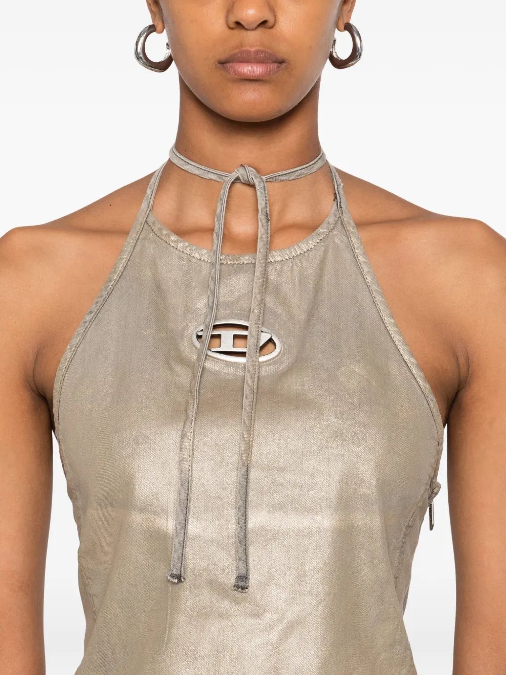 Diesel Top met halternek Goud