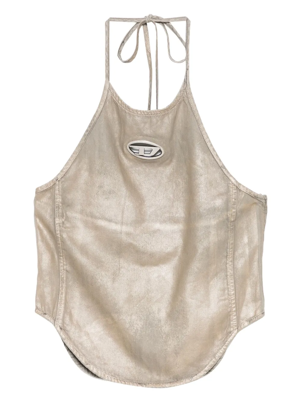 Diesel Top met halternek Goud