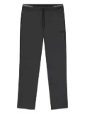 BOSS drawstring-waist panelled track pants - Grey