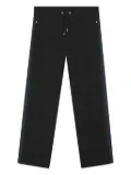 BOSS x Porsche side-stripe track pants - Black
