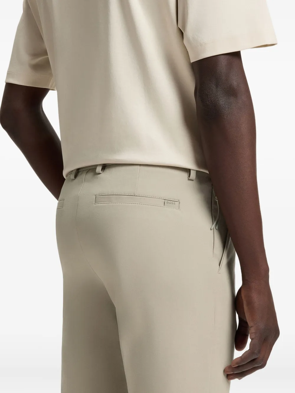 BOSS regular-fit trousers - Beige