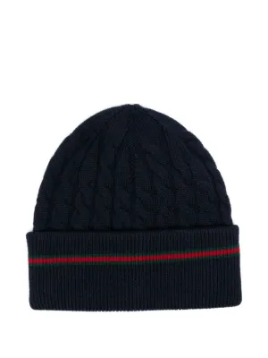 Gucci Kids Boys knitted hats - Shop Designer Kidswear on