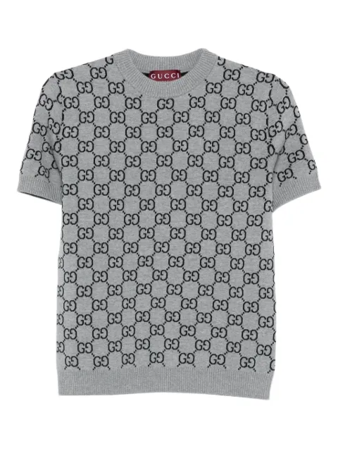 Gucci GG-pattern short-sleeve t-shirt