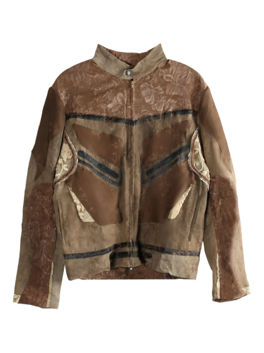 COMMUNS distressed-effect jacket | Brown | Image 1