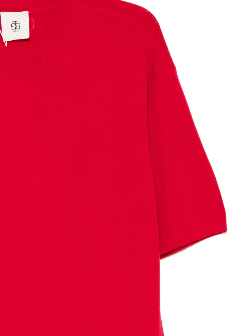 The Garment Gebreid T-shirt Rood
