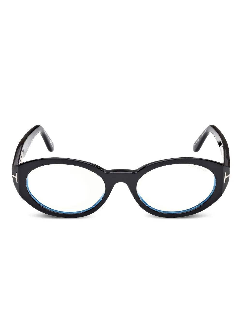TOM FORD Eyewear oval-frame glasses | Black | Image 1