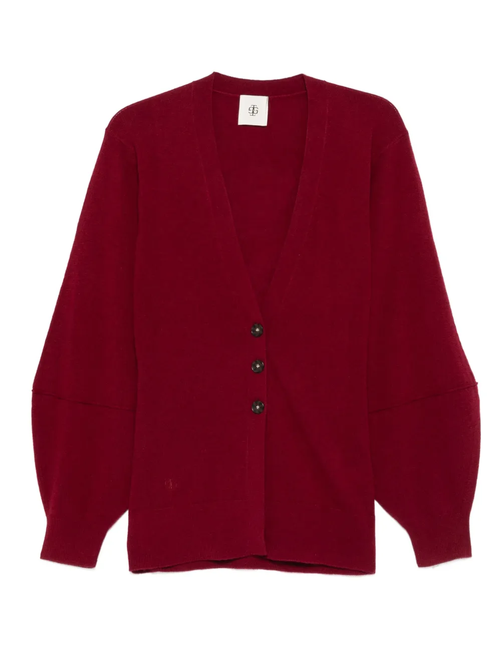The Garment button cardigan | Red | Image 1