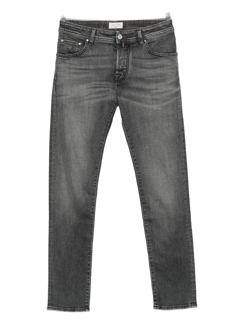Jacob Cohen Cotton-blend Jeans In Gray