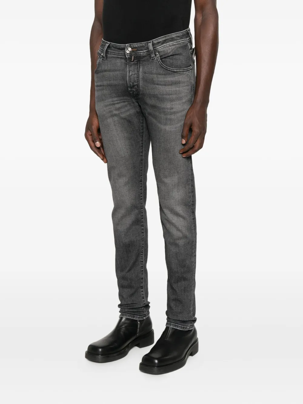 Jacob Cohën Jeans van katoenblend Grijs
