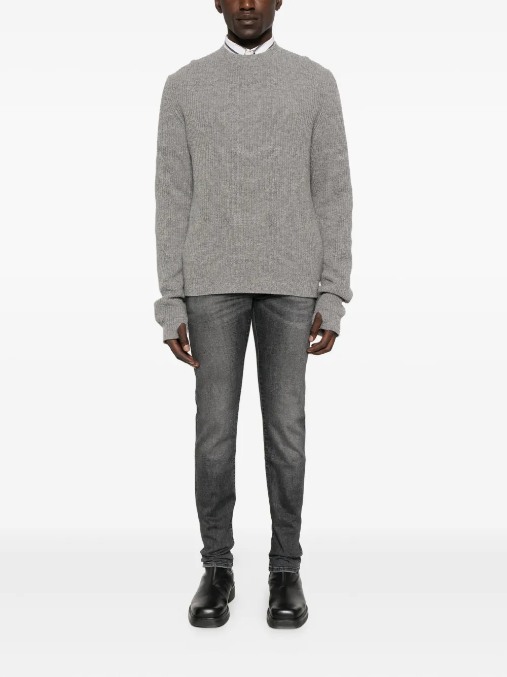 Jacob Cohën Jeans van katoenblend - Grijs