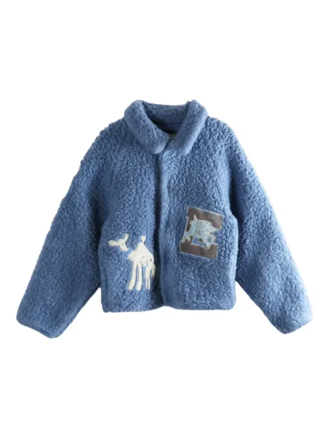 ERL embroidered-patch jacket