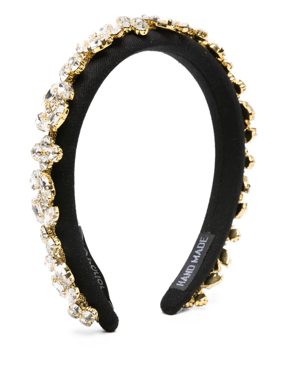 Parlor crystal-embellished headband | Black | Image 1