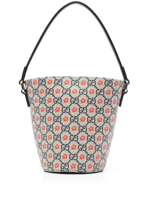 Gucci Kids GG-pattern bucket shoulder bag