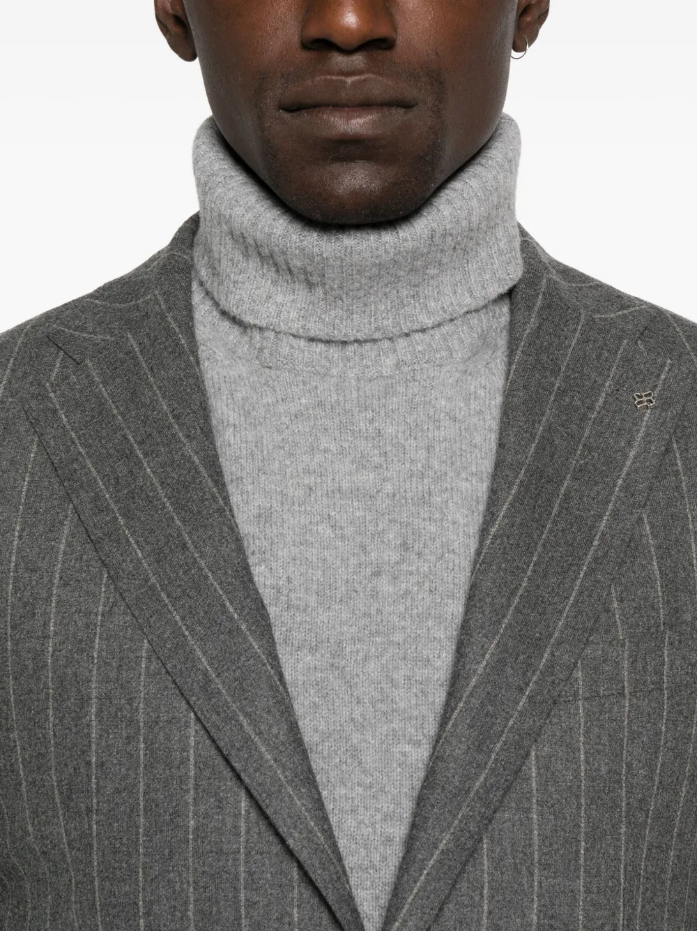 Tagliatore pinstripe single-breasted suit Grijs