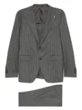 Tagliatore pinstripe single-breasted suit - Grey