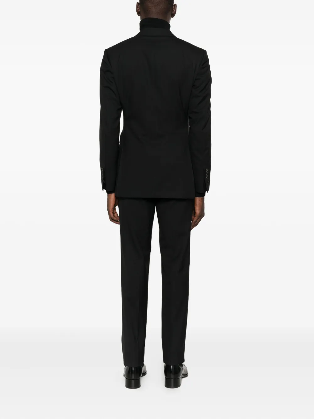 TOM FORD single-breasted suit Zwart