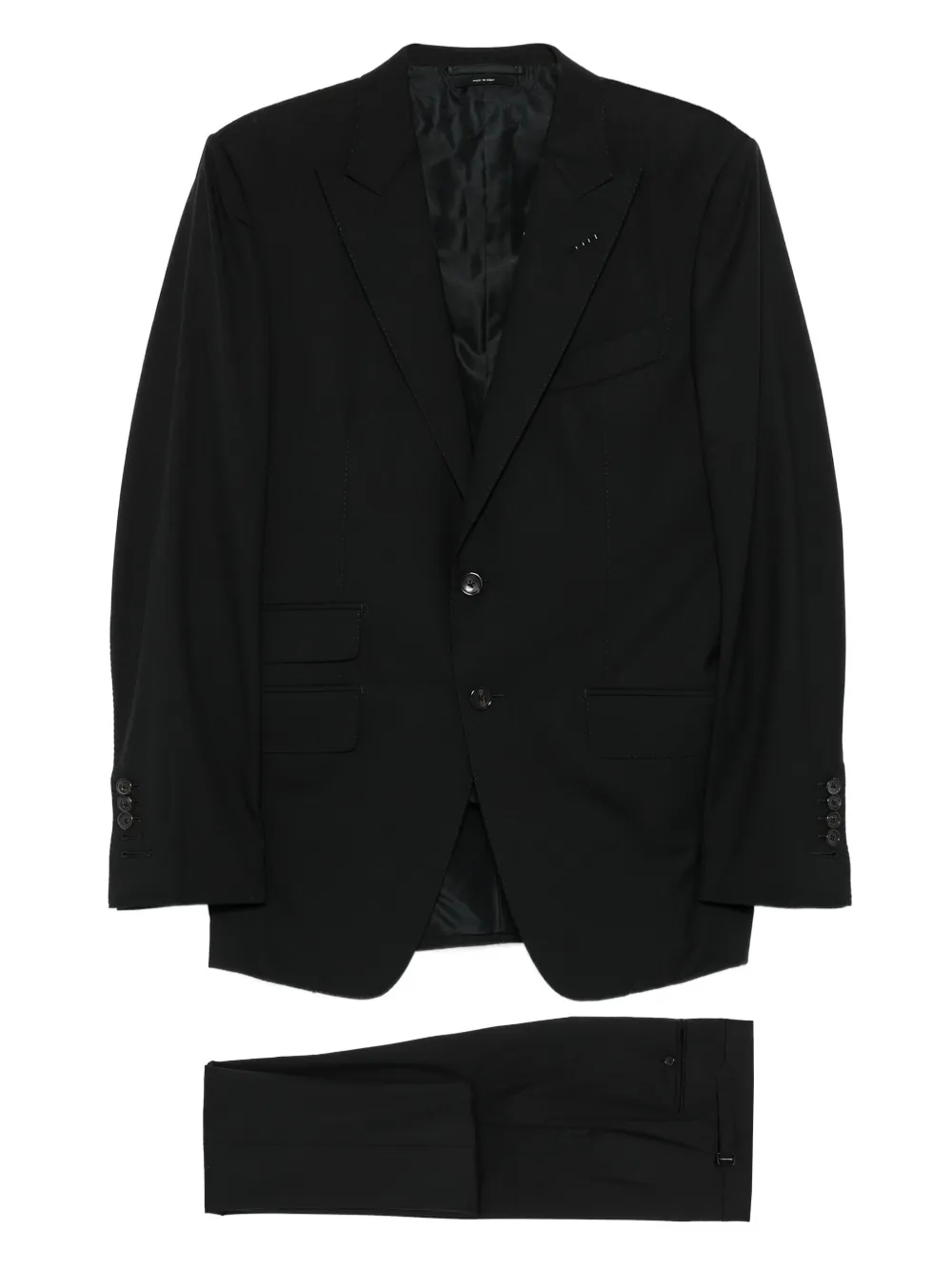 TOM FORD single-breasted suit Zwart