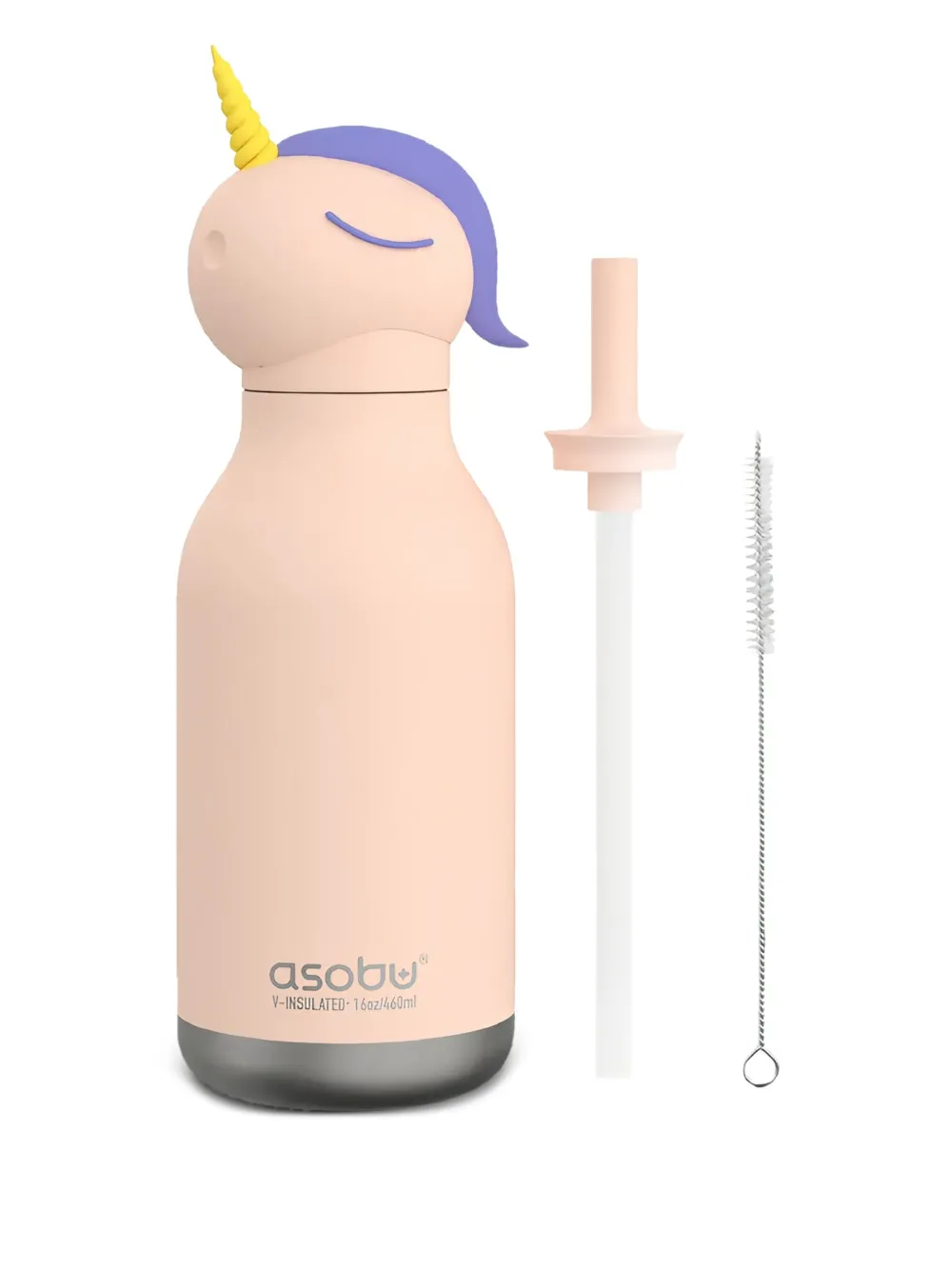 Asobu Unicorn Bestie Bottle (20cm X 8cm) In Neutral