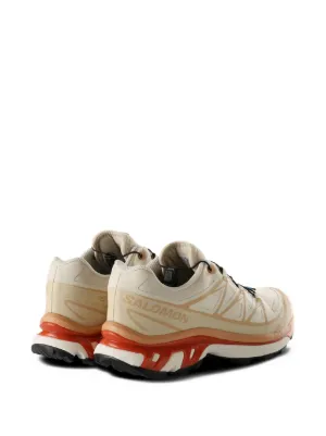 panelled suede sneakers