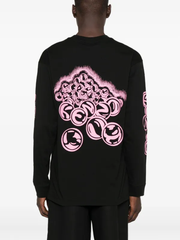 Kenzo ロングTシャツ | ブラック | FARFETCH JP