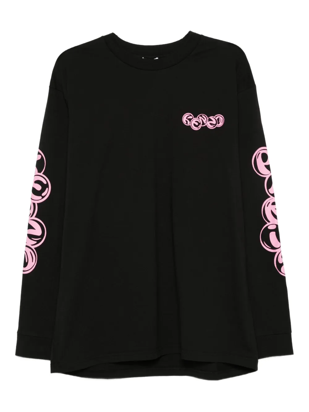 Kenzo T-shirt met lange mouwen Zwart