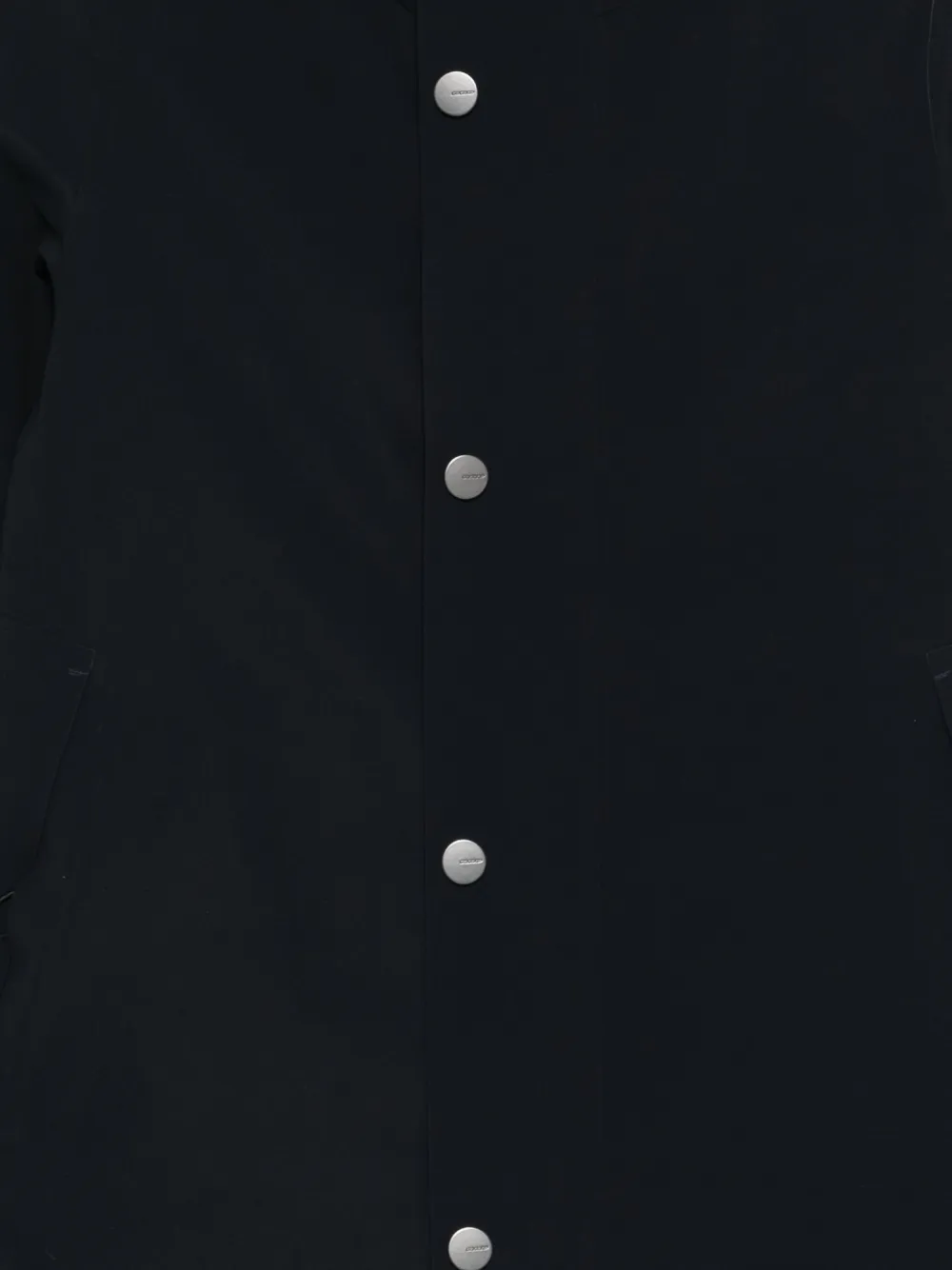 Rrd Hooded Button Coat In Blue