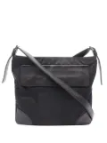 Prada Pre-Owned 2013-2025 Vitello Daino Trimmed Tessuto Zip Top crossbody bag - Black