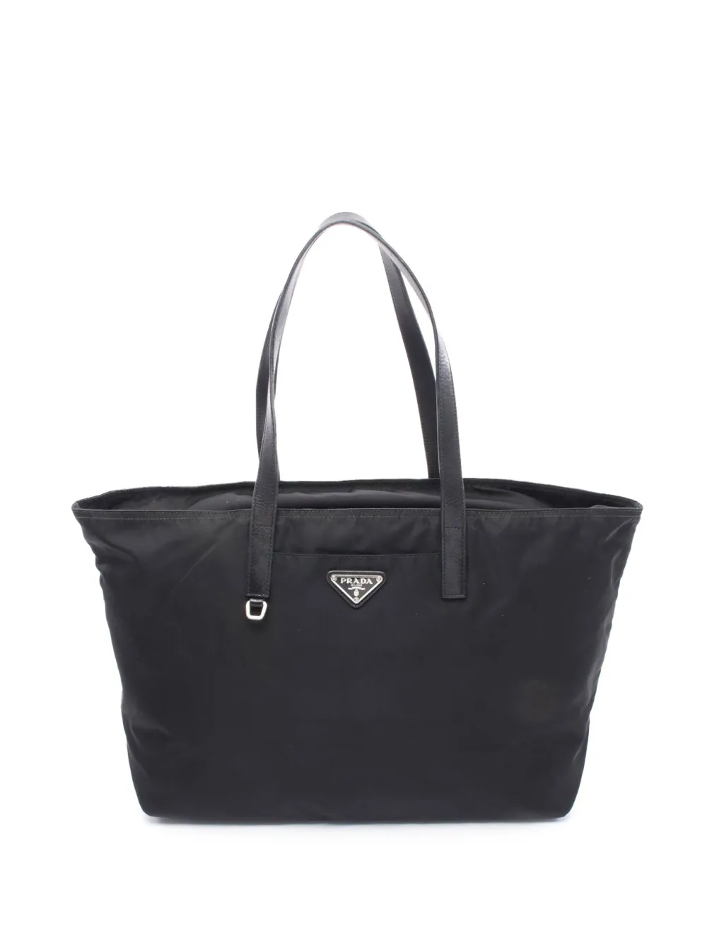 Prada Pre-Owned 2013-2025 Tessuto tote bag - ブラック Prada Pre-Owned 2013-2025 Tessuto tote bag - ブラック