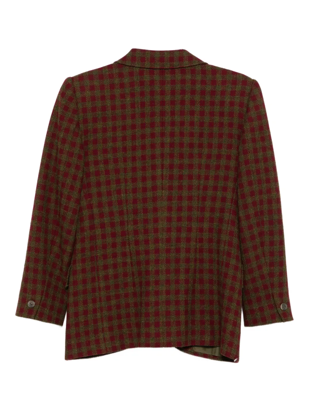 Gucci Pre-Owned 1970s gingham-check jacket | Image 2