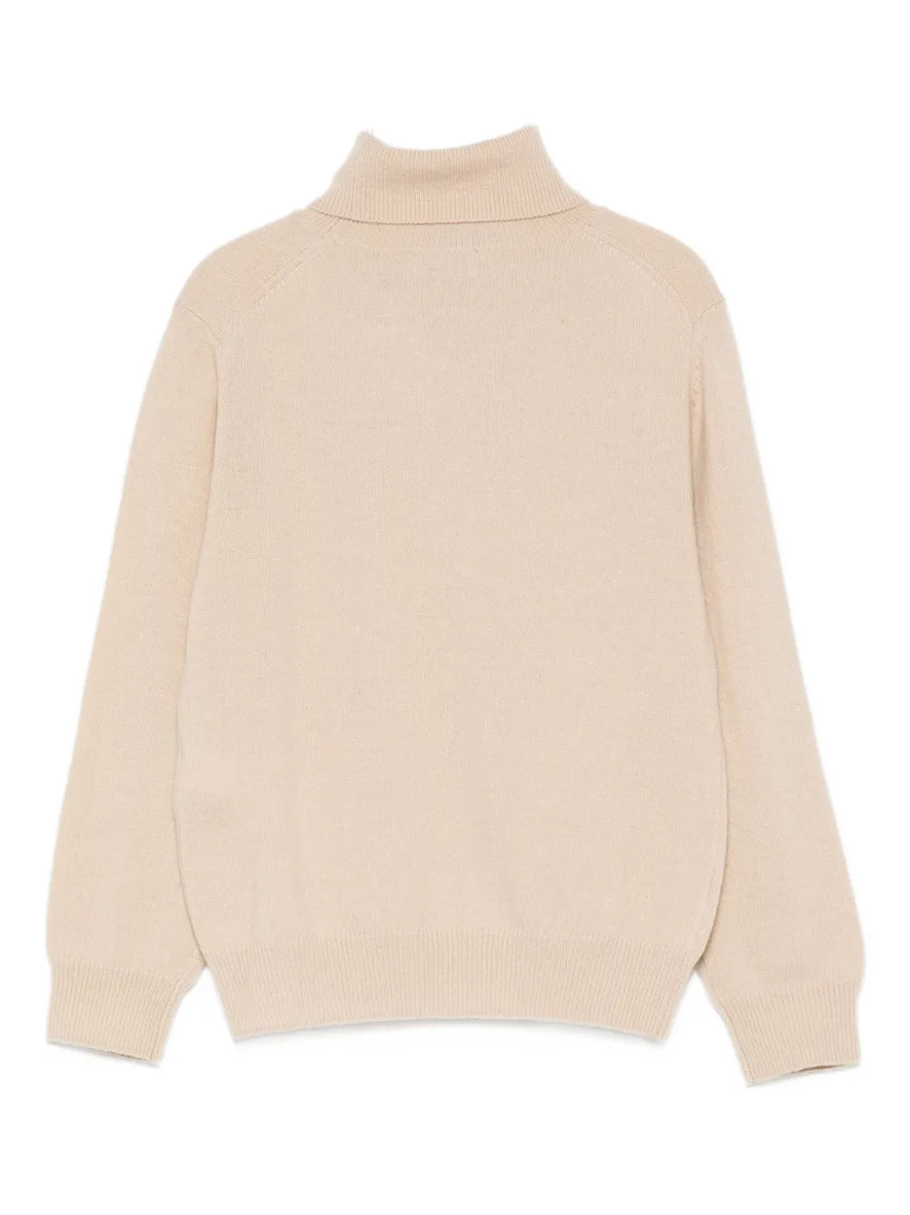 Il Gufo turtleneck wool sweater Beige