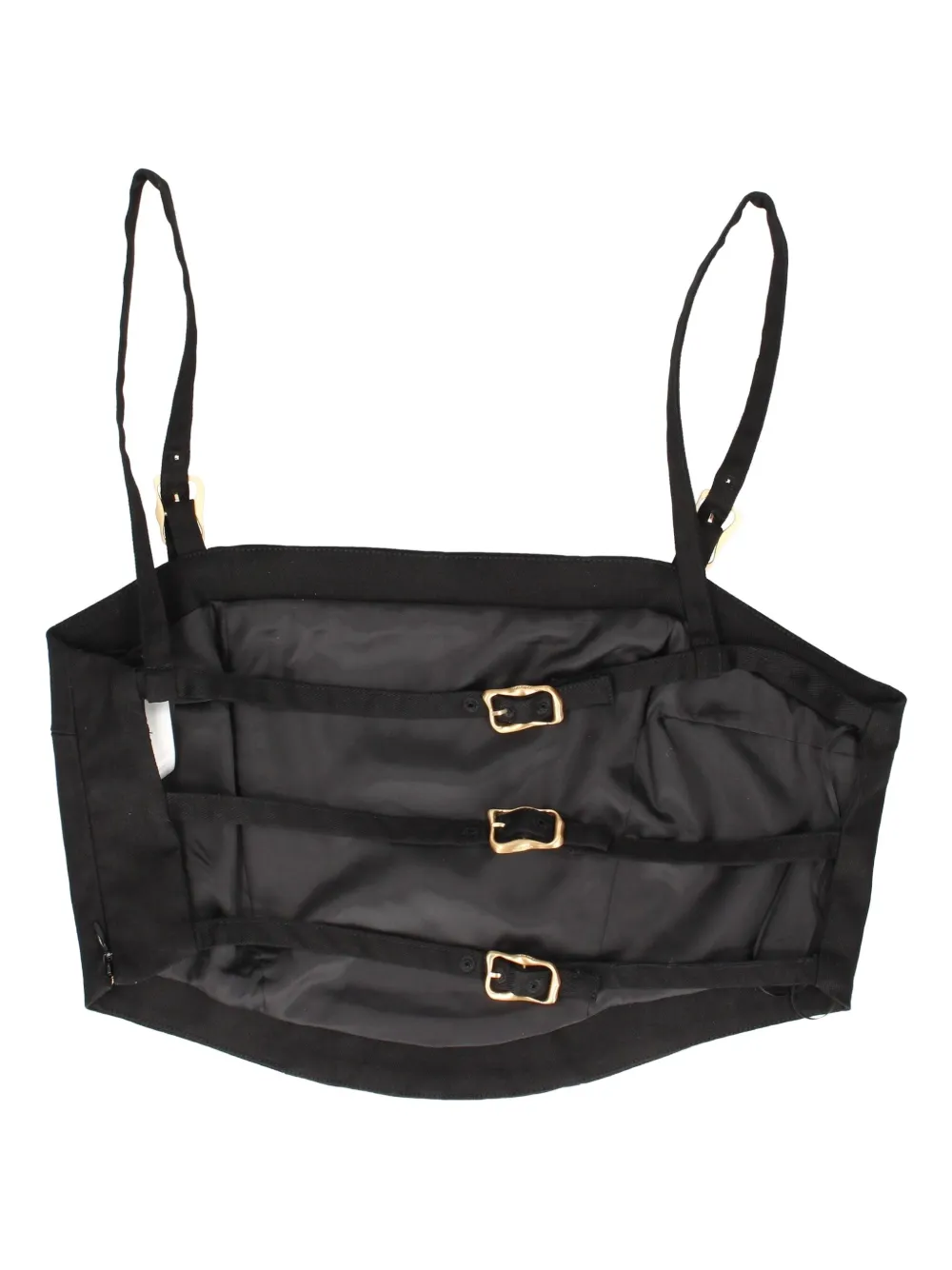 Cult Gaia bustier top Zwart