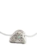 d'Alma textured-stone necklace - Silver