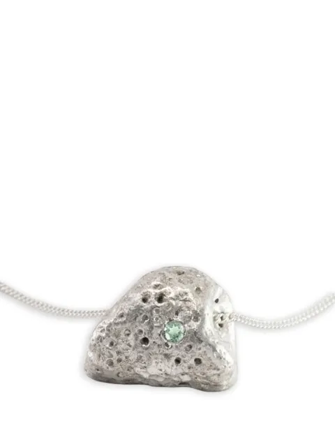 d'Alma textured-stone necklace