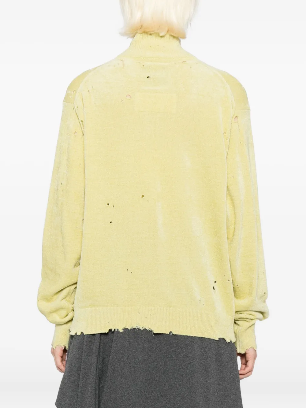 Maison MIHARA YASUHIRO Vest met geborduurd logo Geel