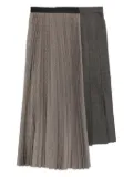 Undercover patchwork skirt - Grey
