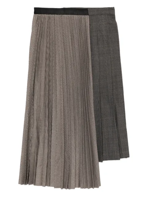 Undercover patchwork skirt