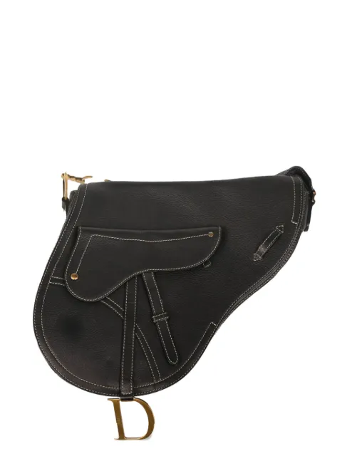 Christian Dior Pre-Owned 2002 Saddle leather shoulder bag