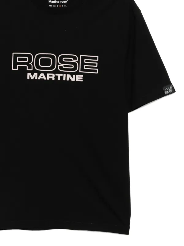 Martine Rose クルーネック Tシャツ | ブラック | FARFETCH JP
